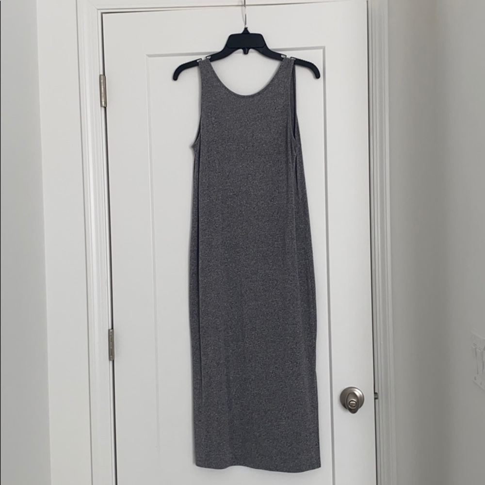 H&M gray tank dress